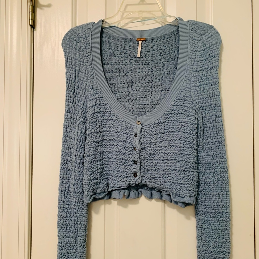 Free People Crop Cardigan. NWOT.